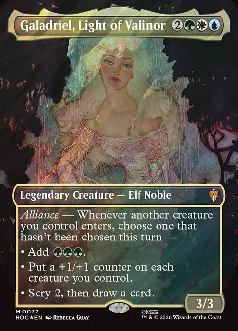 Galadriel, Light of Valinor - Foil