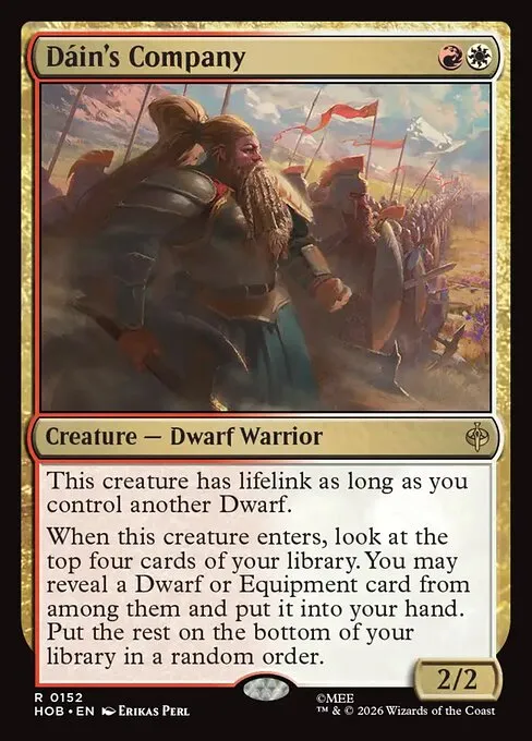 Dáin's Company - Foil