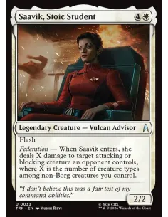 Saavik, Stoic Student - Foil