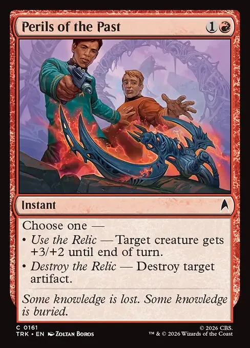 Perils of the Past - Foil