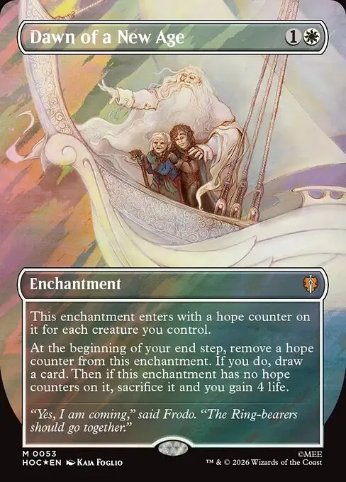 Dawn of a New Age - Foil