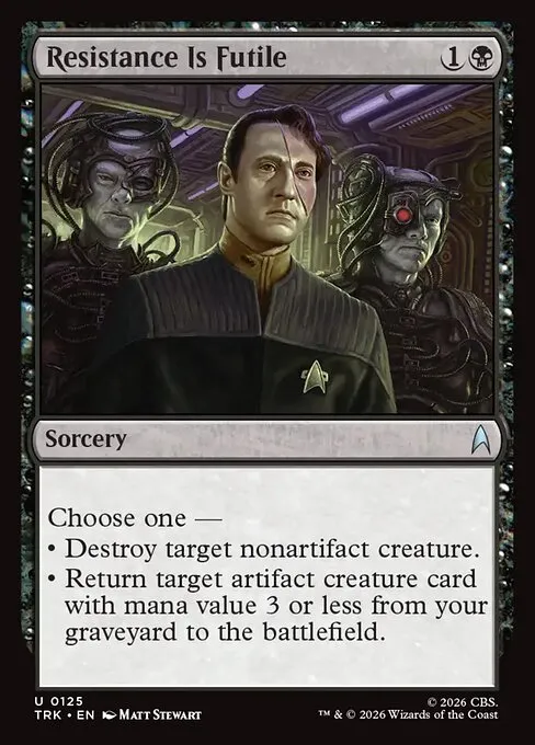 Resistance Is Futile - Foil