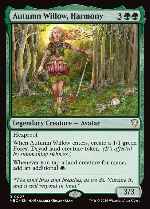 Autumn Willow, Harmony - Foil