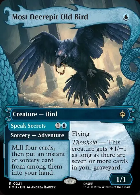 Most Decrepit Old Bird // Speak Secrets - Foil