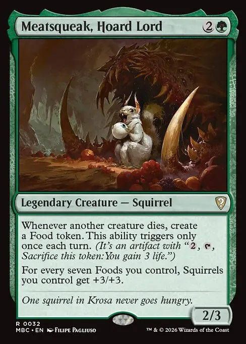 Meatsqueak, Hoard Lord - Foil