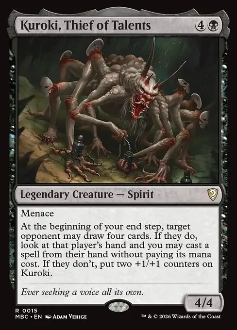 Kuroki, Thief of Talents - Foil