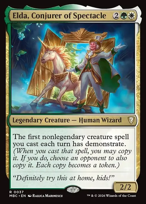Elda, Conjurer of Spectacle - Foil
