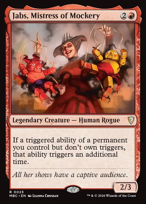 Jabs, Mistress of Mockery - Foil