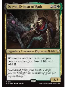 Davvol, Evincar of Rath - Foil