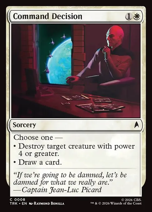 Command Decision - Foil