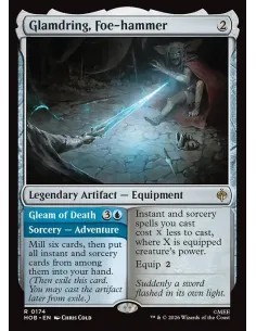 Glamdring, Foe-hammer // Gleam of Death - Foil