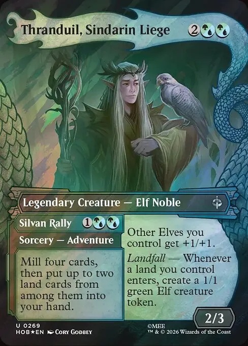 Thranduil, Sindarin Liege // Silvan Rally - Foil