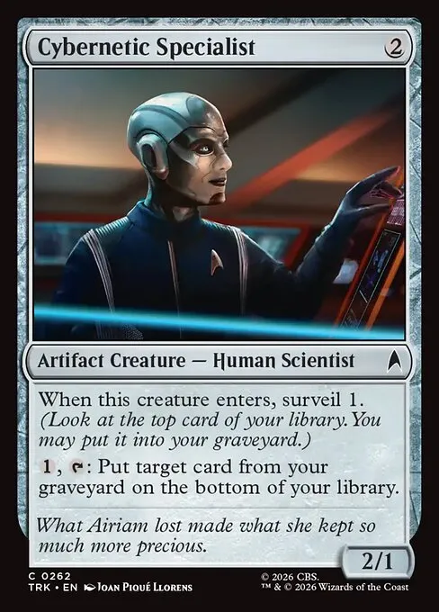Cybernetic Specialist - Foil