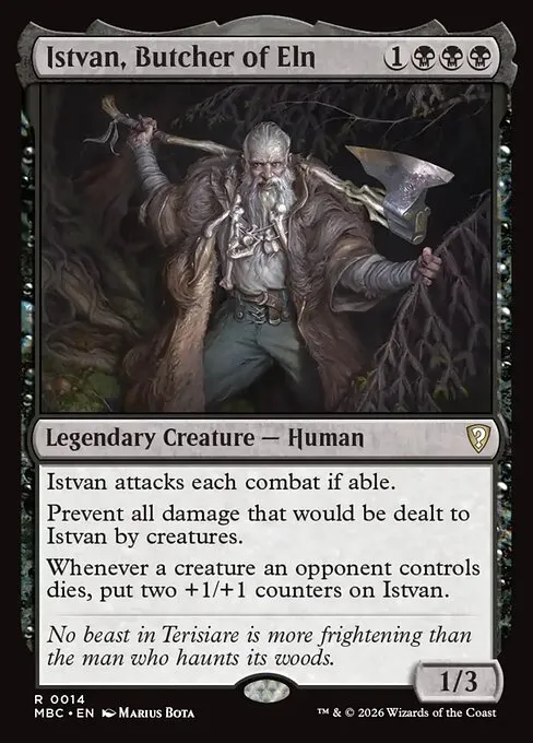 Istvan, Butcher of Eln - Foil