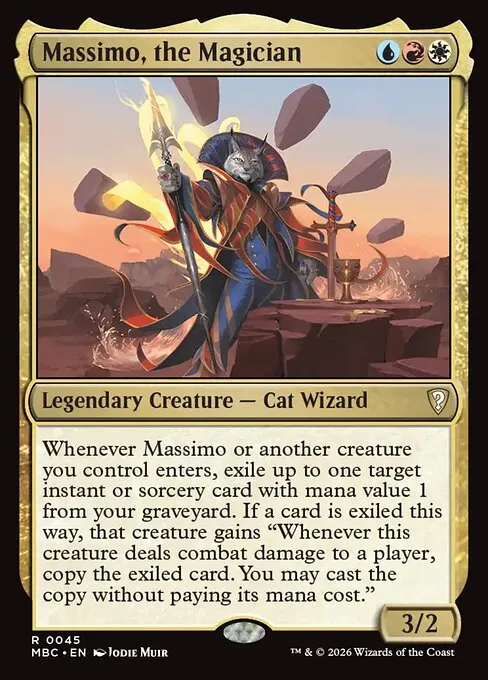 Massimo, the Magician - Foil