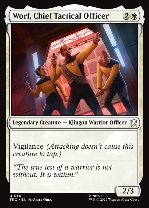 Worf, Chief Tactical Officer - Foil