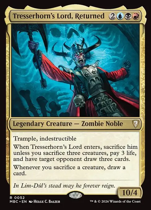 Tresserhorn's Lord, Returned - Foil