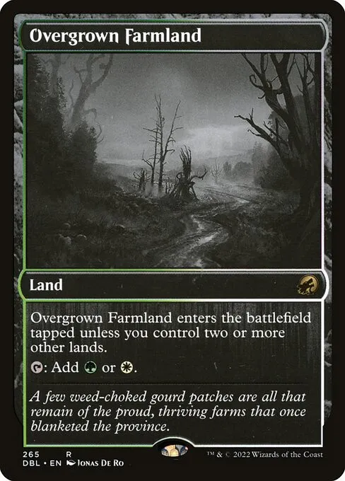 Overgrown Farmland - Foil