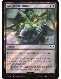 Go for the Throat - Foil