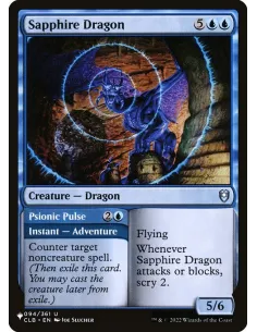 Sapphire Dragon // Psionic Pulse
