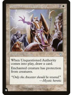 Unquestioned Authority
