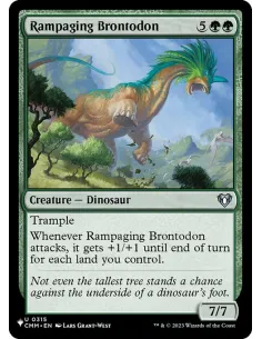 Rampaging Brontodon