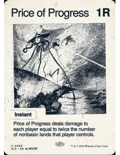 Price of Progress