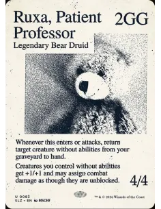 Ruxa, Patient Professor