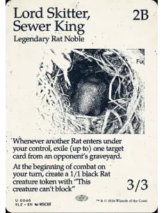 Lord Skitter, Sewer King