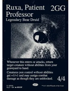 Ruxa, Patient Professor