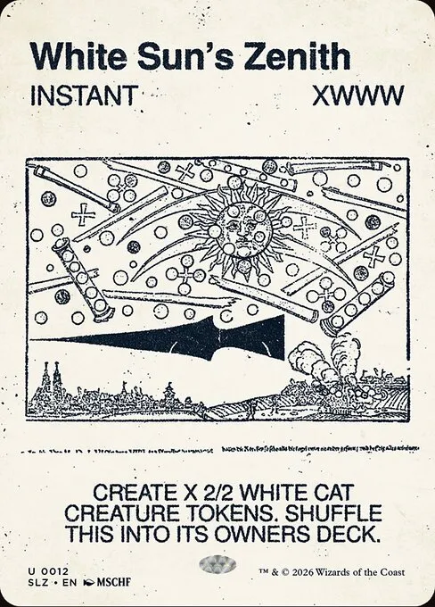 White Sun's Zenith