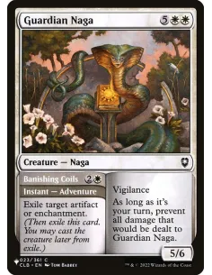 Guardian Naga // Banishing Coils