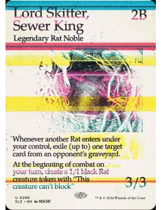 Lord Skitter, Sewer King