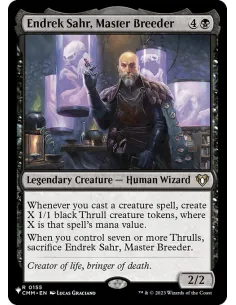 Endrek Sahr, Master Breeder
