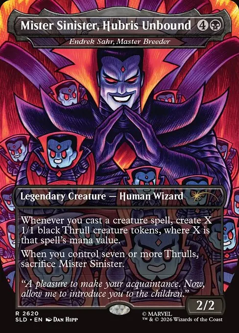 Endrek Sahr, Master Breeder - Foil
