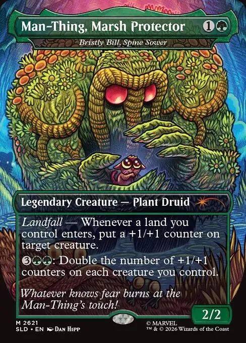 Bristly Bill, Spine Sower - Foil