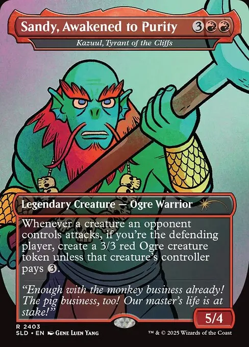 Kazuul, Tyrant of the Cliffs - Foil