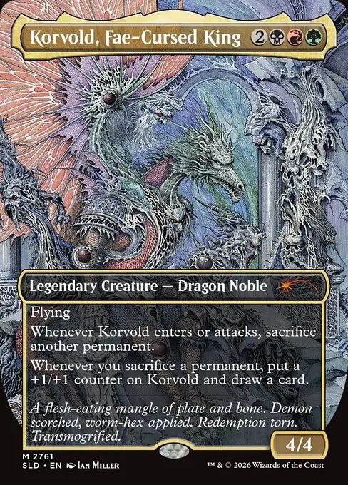 Korvold, Fae-Cursed King - Foil