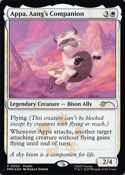 Appa, Aang's Companion - Foil