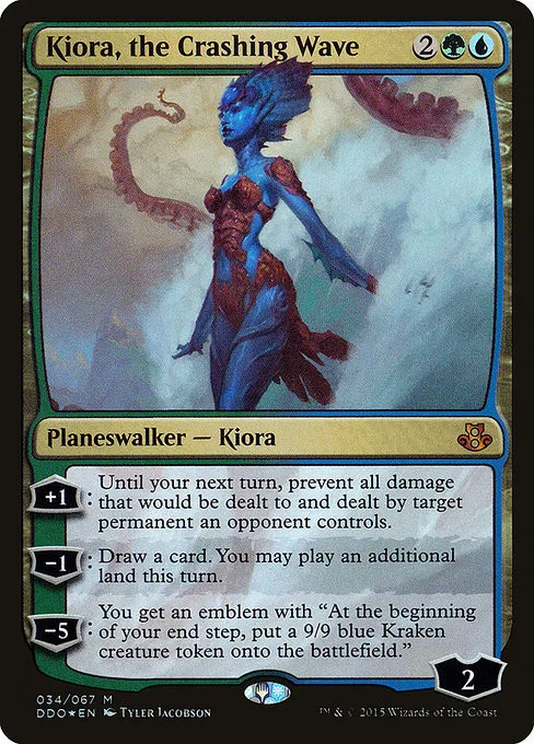 Kiora, the Crashing Wave - Foil