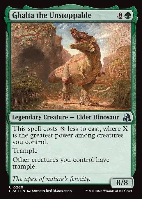 Ghalta the Unstoppable - Foil