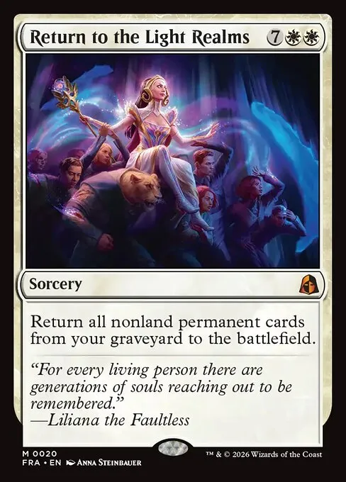 Return to the Light Realms - Foil