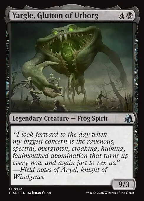 Yargle, Glutton of Urborg