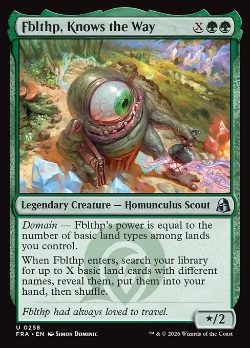 Fblthp, Knows the Way - Foil