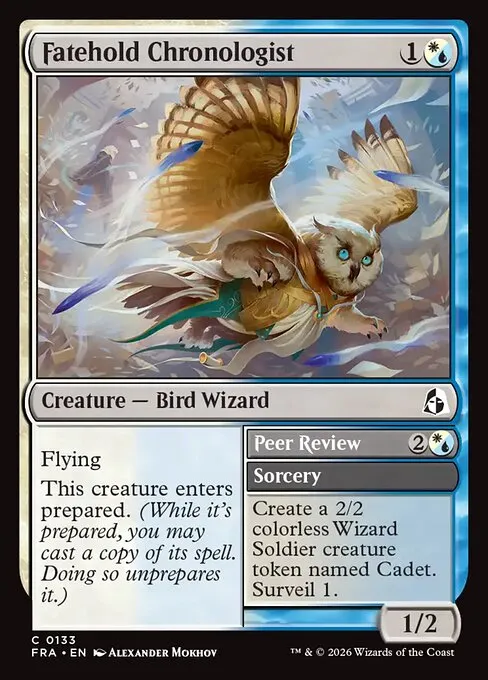 Fatehold Chronologist // Peer Review - Foil