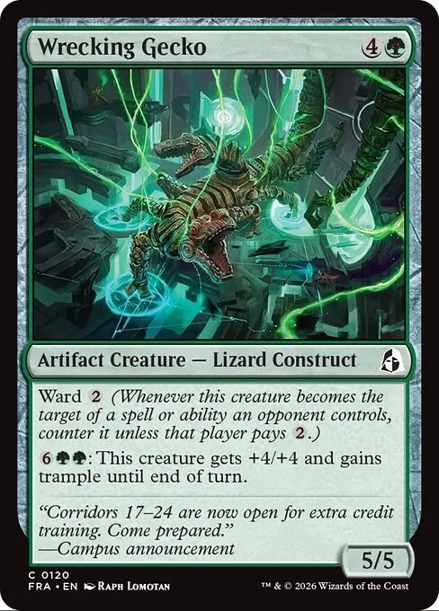 Wrecking Gecko - Foil