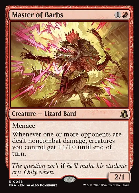 Master of Barbs - Foil