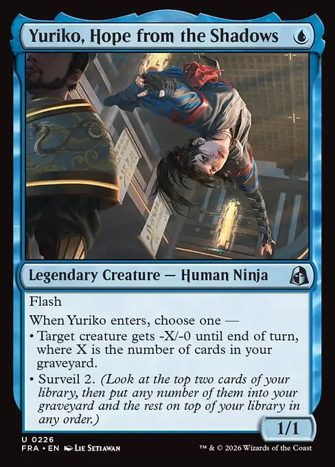 Yuriko, Hope from the Shadows - Foil