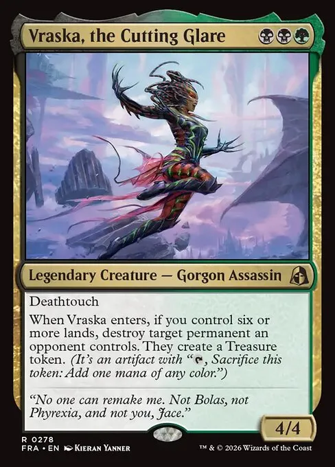 Vraska, the Cutting Glare - Foil