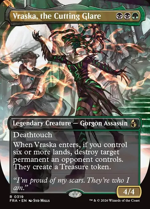 Vraska, the Cutting Glare